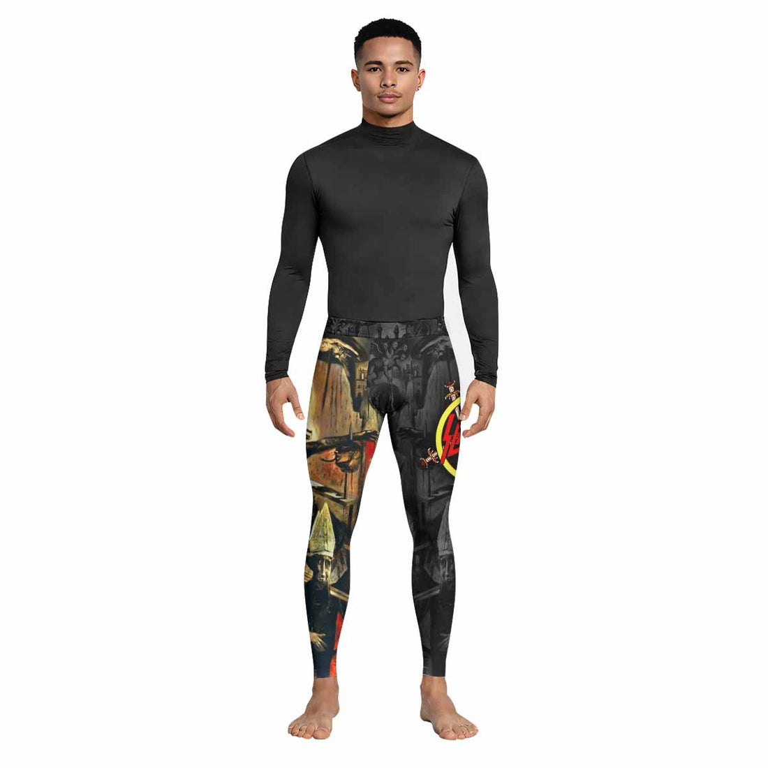 South of Heaven Slayer Men's Leggings - lifestyle view