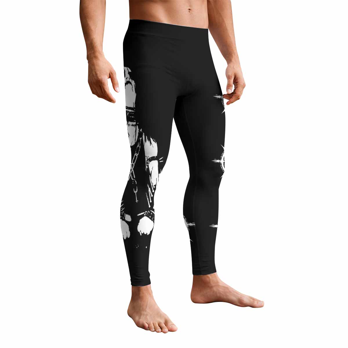 Carpathian Forest We're Going to Hell for This Men's Leggings - front view mockup