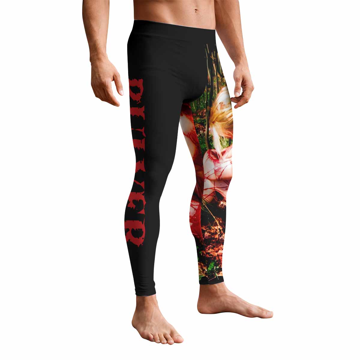 Lifelover Pulver Men's Leggings - front view mockup