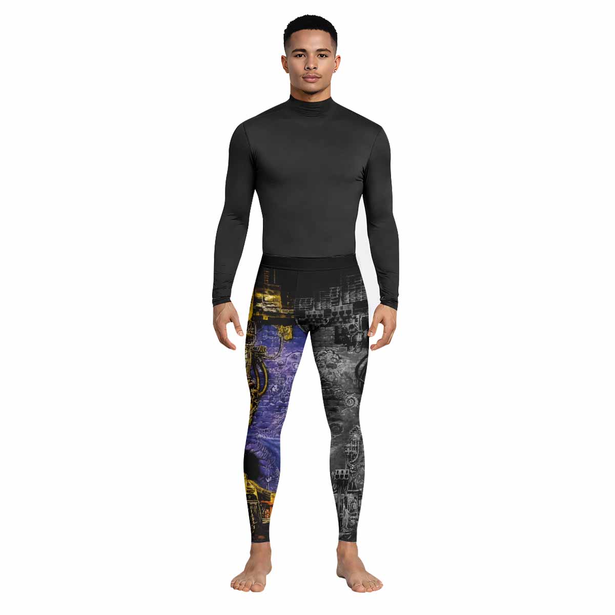 Chaos A.D. Sepultura Men's Leggings - lifestyle view