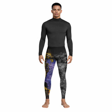Chaos A.D. Sepultura Men's Leggings - lifestyle view