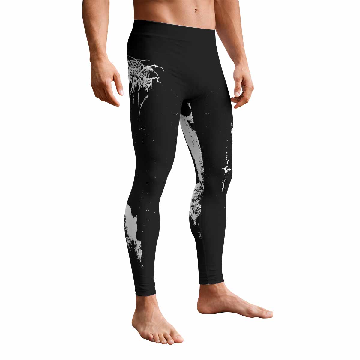 Darkthrone Transilvanian Hunger Men's Leggings - front view mockup