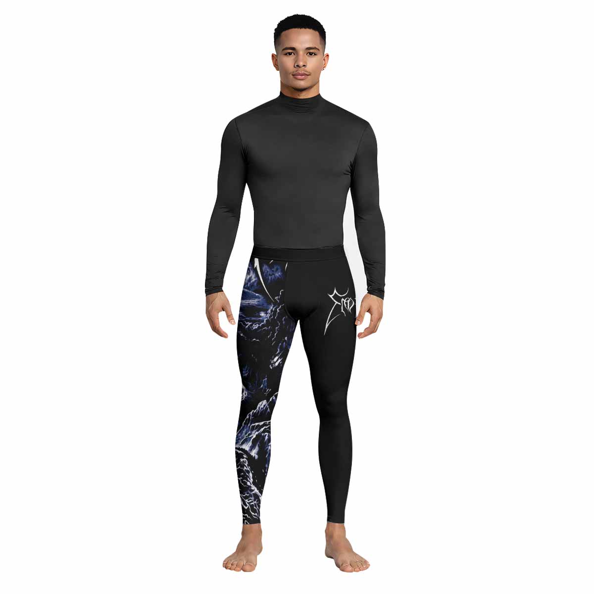 Emperor In the Nightside Eclipse Men's Leggings - lifestyle view