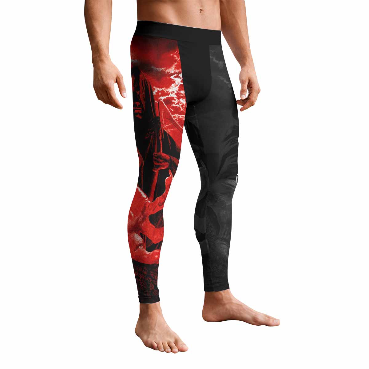 Children of Bodom Something Wild Men's Leggings - front view mockup