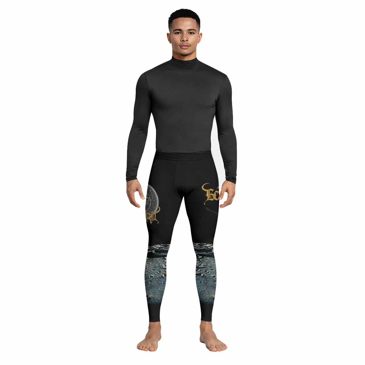 Beherit Drawing Down the Moon Men's Leggings - lifestyle view