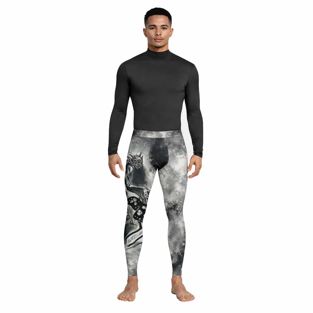 Leviathan Tentacles of Whorror Men's Leggings - lifestyle view