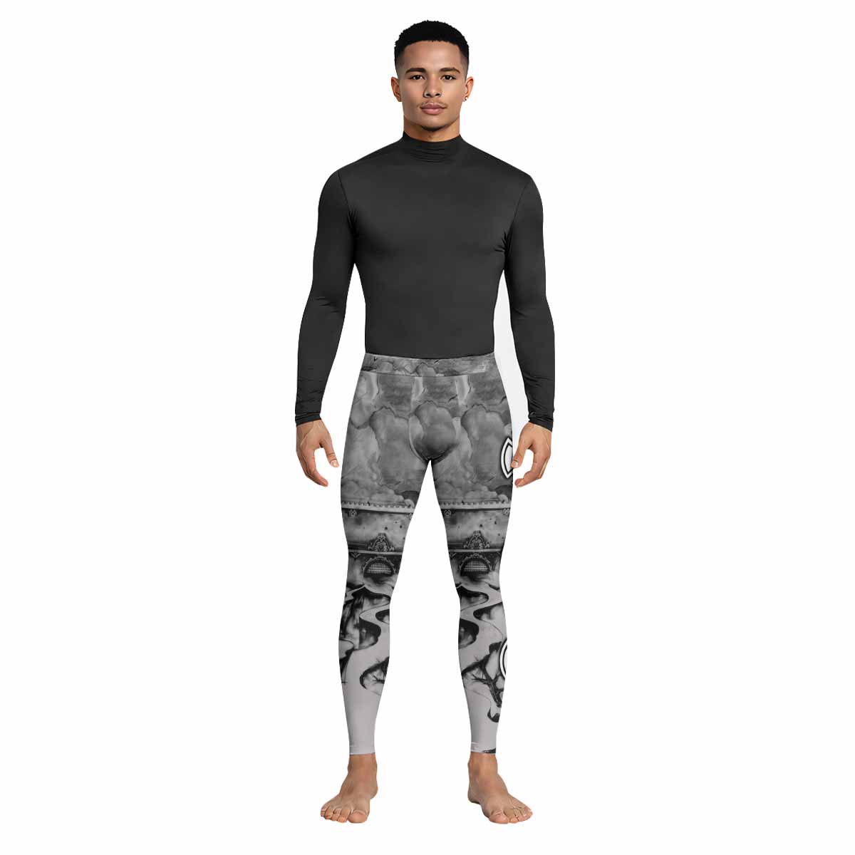 Satyricon Dark Medieval Times Men's Leggings - lifestyle view