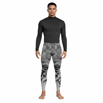 Satyricon Dark Medieval Times Men's Leggings - lifestyle view