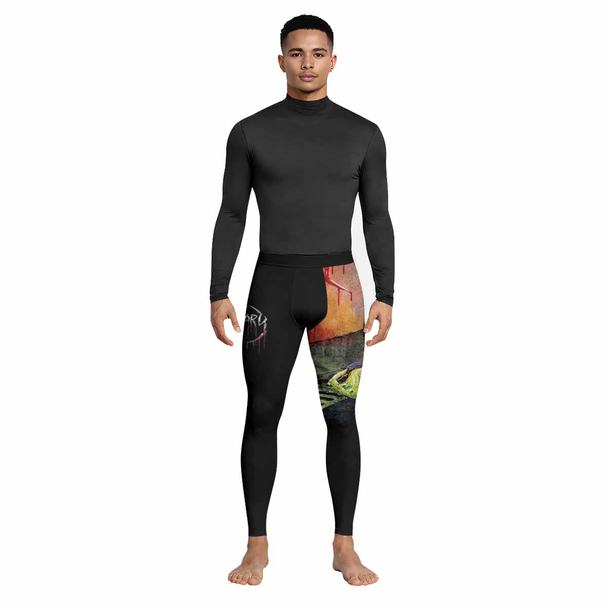 Obituary Slowly We Rot Men's Leggings - lifestyle view