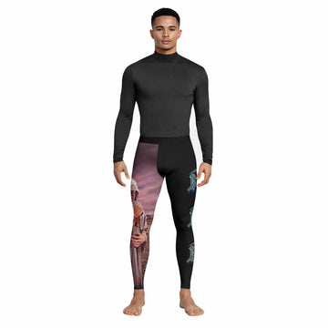 Death Leprosy Men's Leggings - lifestyle view