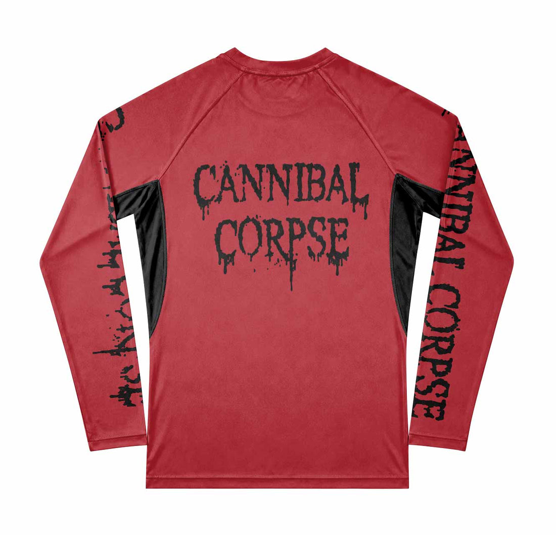 Cannibal Corpse Premium Rash Guard Long Sleeve - front view mockup