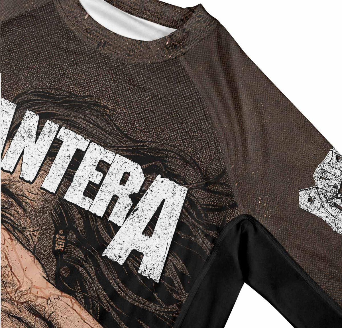 Pantera Vulgar Display Of Control Premium Rash Guard Long Sleeve - mockup