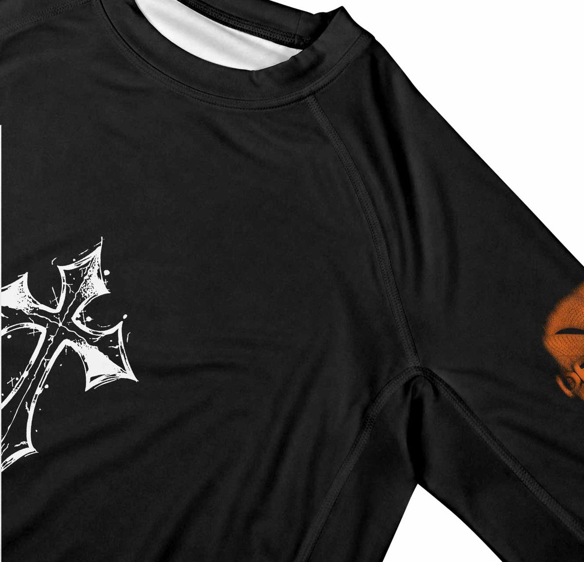 Deftones Etombed Premium Rash Guard Long Sleeve - mockup
