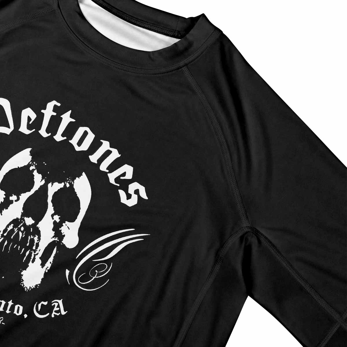 Deftones Sacramento Premium Rash Guard Short Sleeve - mockup