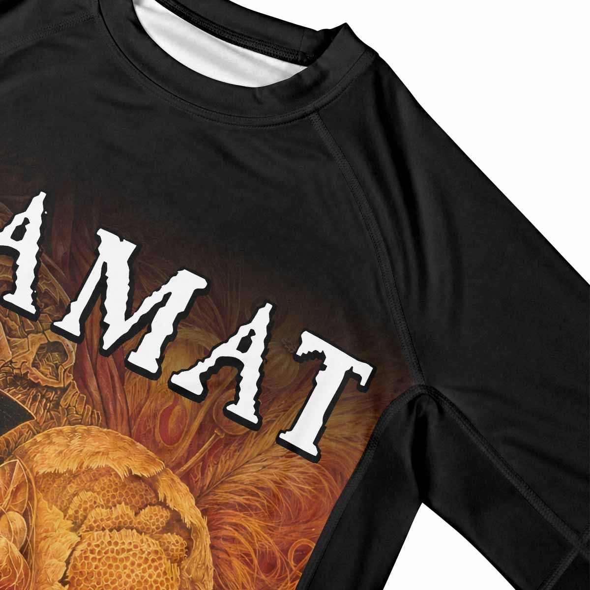 Tiamat Spiritual Sun Premium Rash Guard Short Sleeve - mockup