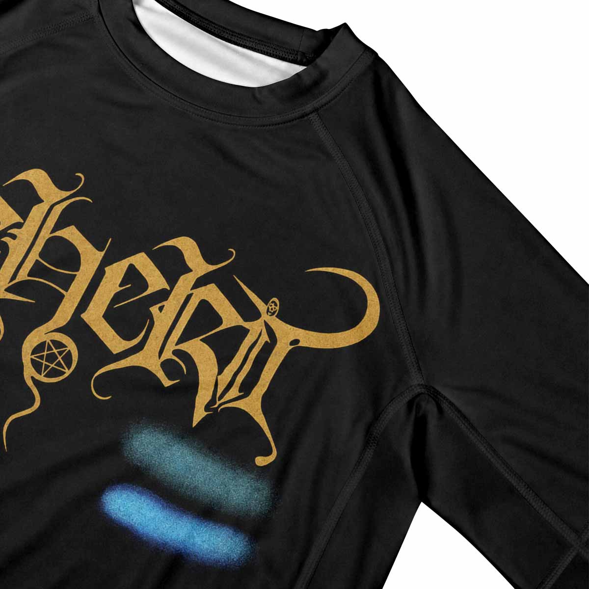 Beherit Drawing Down the Moon Premium Rash Guard Short Sleeve - mockup