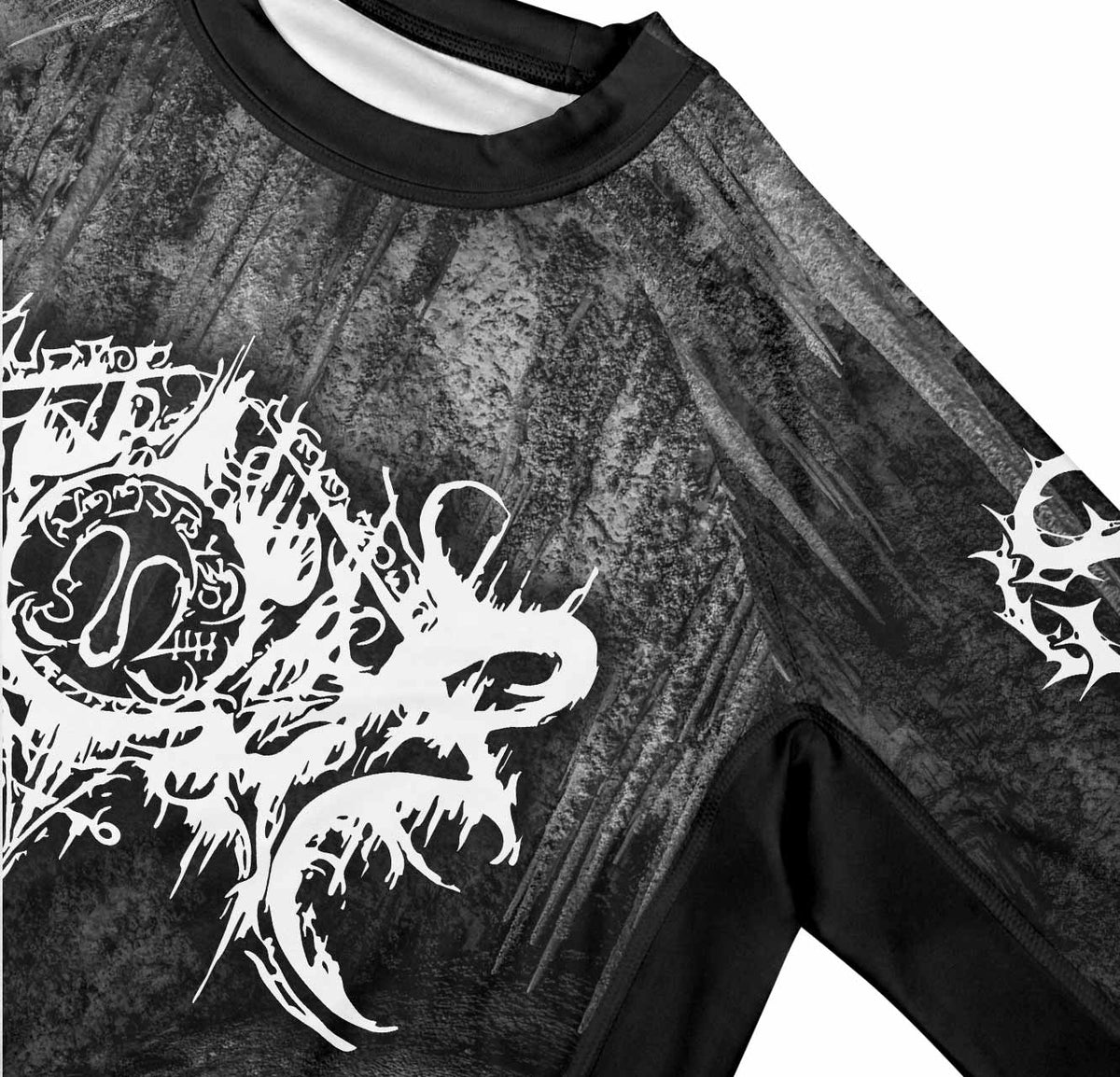 Xasthur Nocturnal Poisoning Premium Rash Guard Long Sleeve - mockup