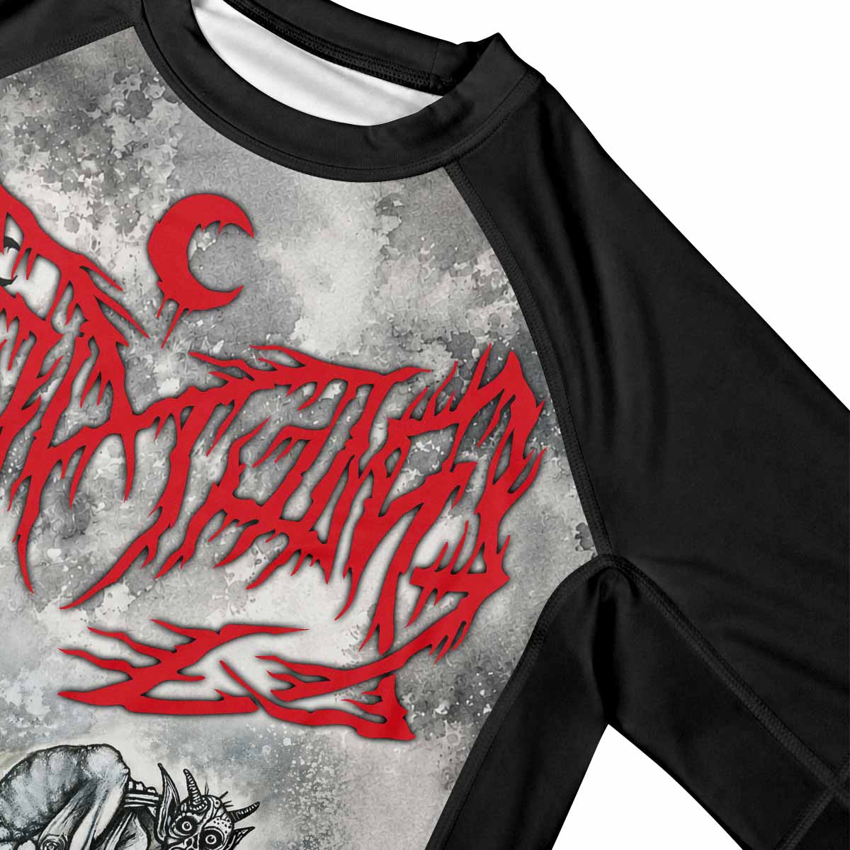 Leviathan Tentacles of Whorror Premium Rash Guard Short Sleeve - mockup