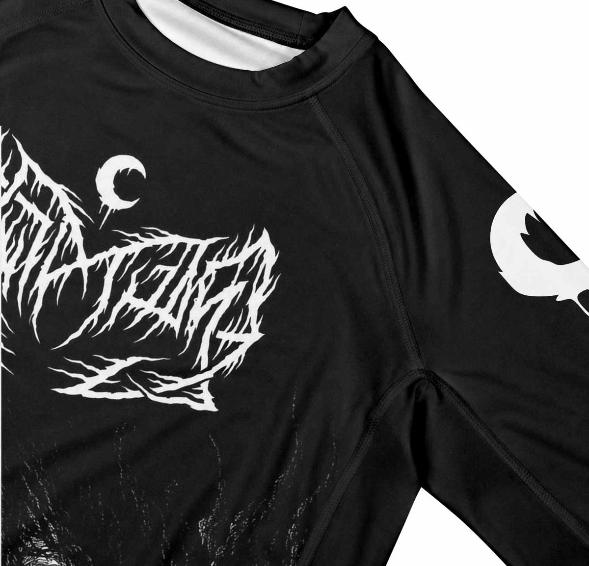 Leviathan Fucking Your Ghost In Chains of Ice Premium Rash Guard Long Sleeve - mockup