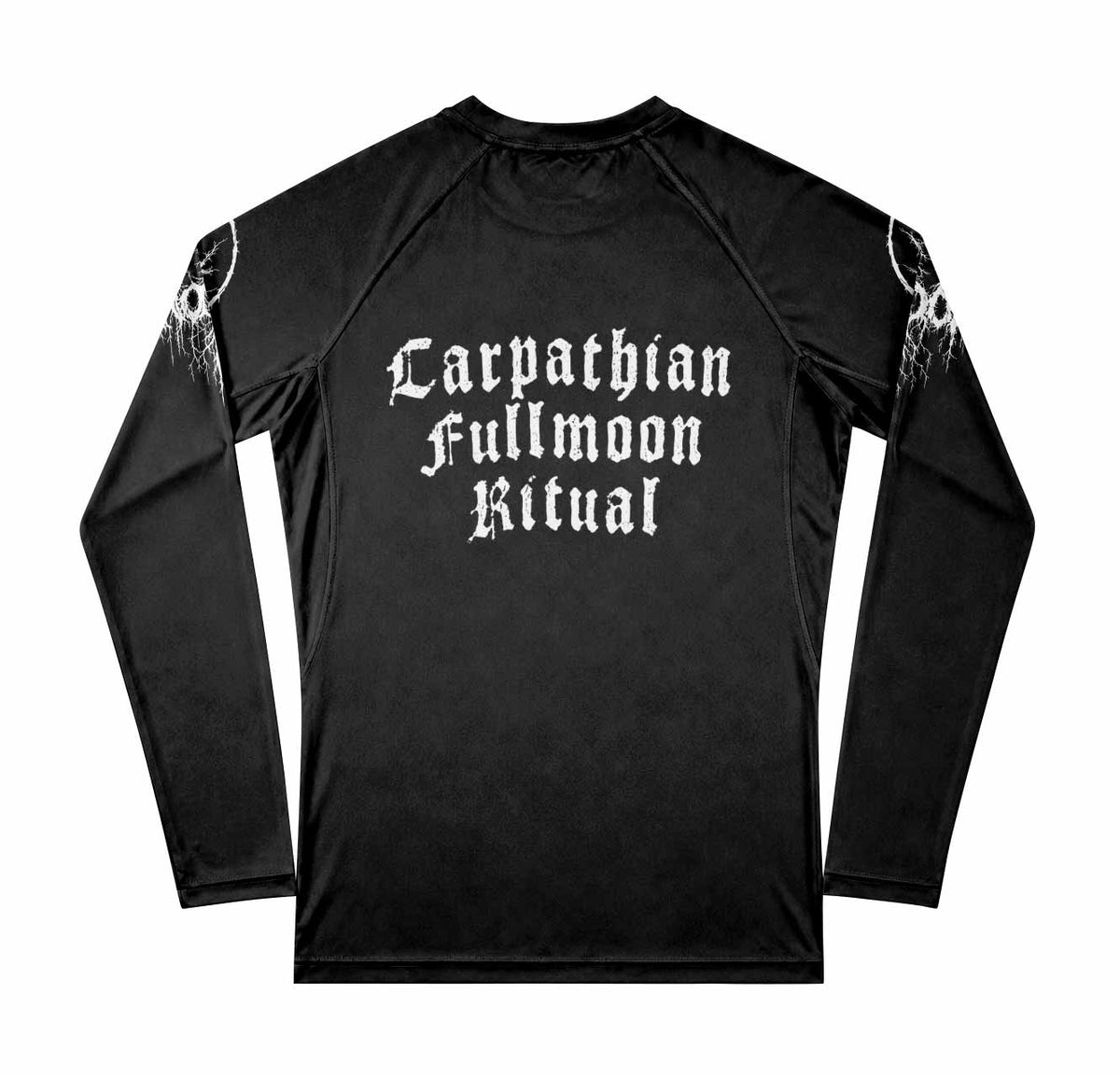 Morok Carpathian Fullmoon Ritual Premium Rash Guard Long Sleeve - back view mockup