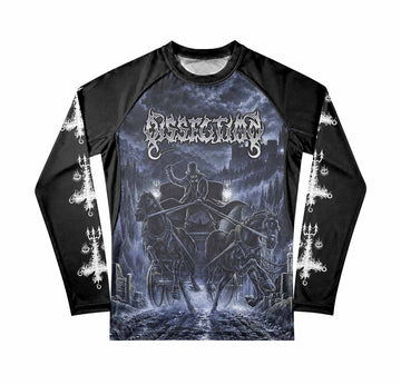 Dissection The Somberlain Premium Rash Guard Long Sleeve - front view mockup