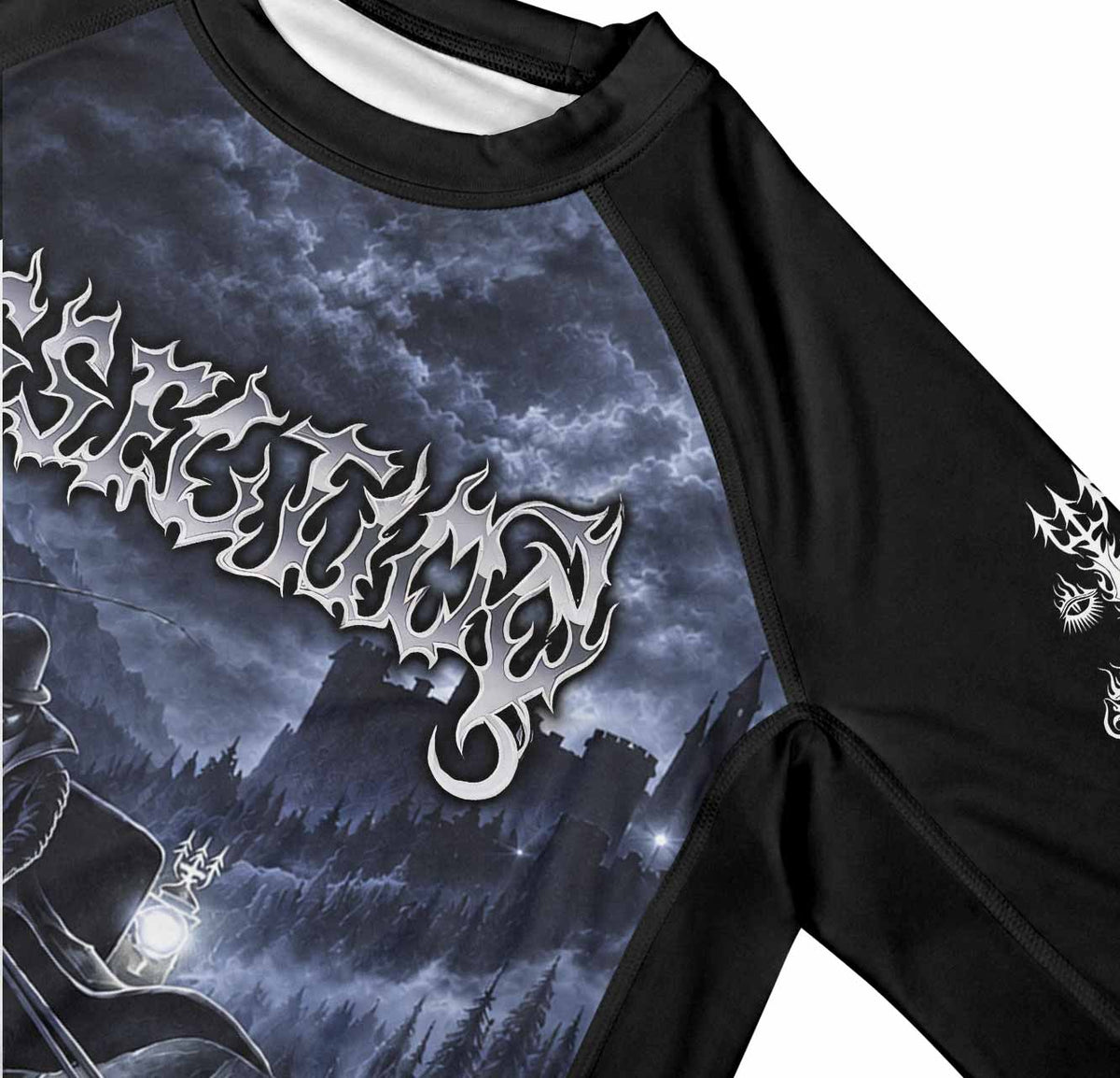 Dissection The Somberlain Premium Rash Guard Long Sleeve - mockup