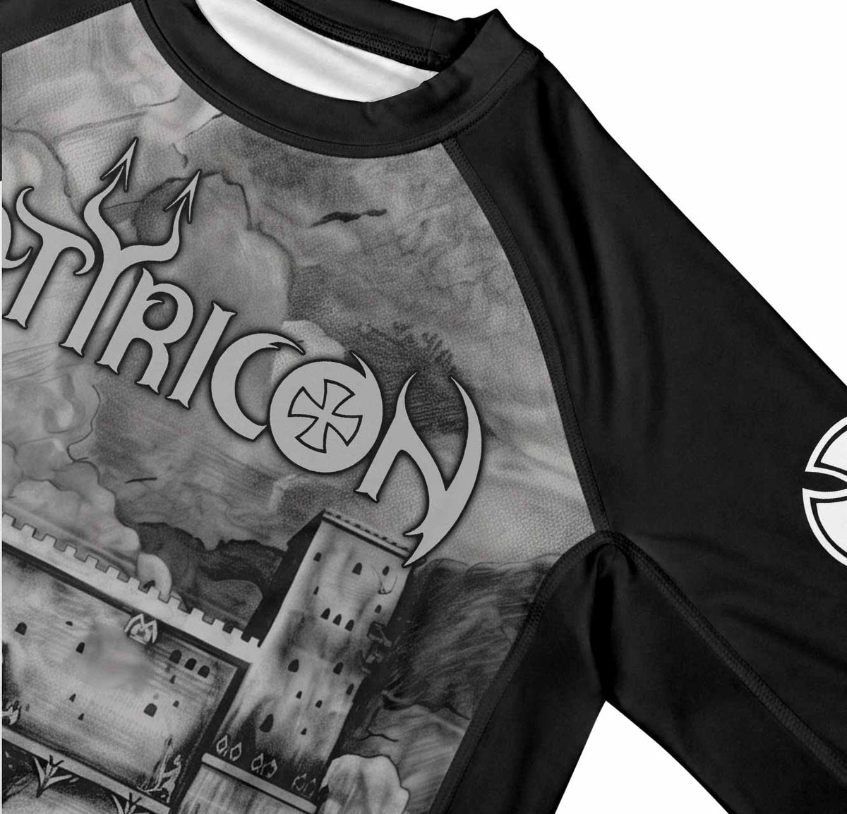 Satyricon Dark Medieval Times Premium Rash Guard Long Sleeve - mockup