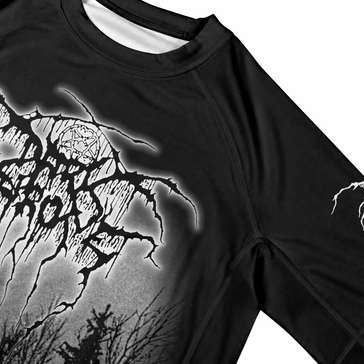 Darkthrone Panzerfaust Premium Rash Guard Short Sleeve - mockup