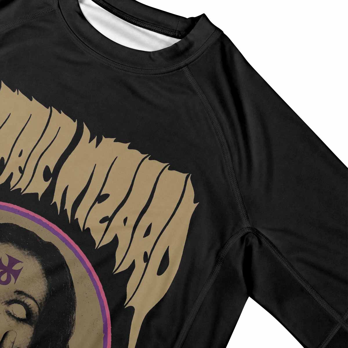 Electric Wizard Let Us Prey Premium Rash Guard Short Sleeve - mockup