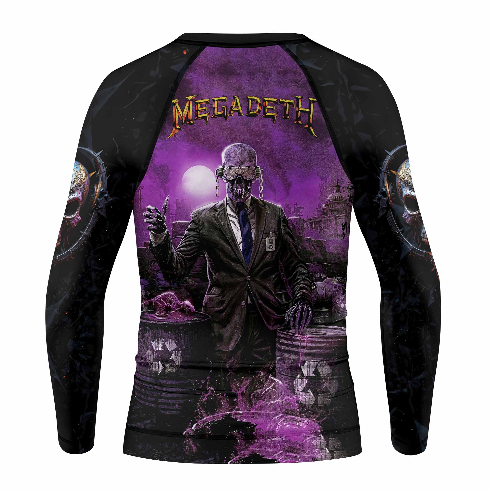 Megadeth Toxic Messiah Kids Rash Guard