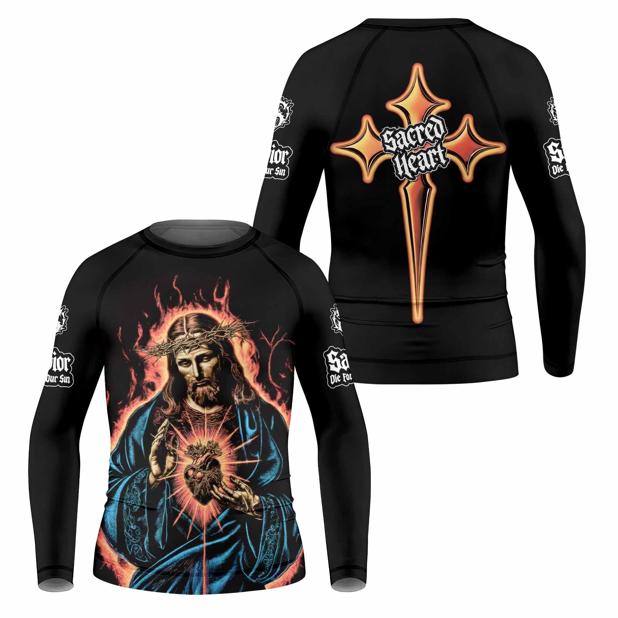 Sacred Heart Kids Rash Guard