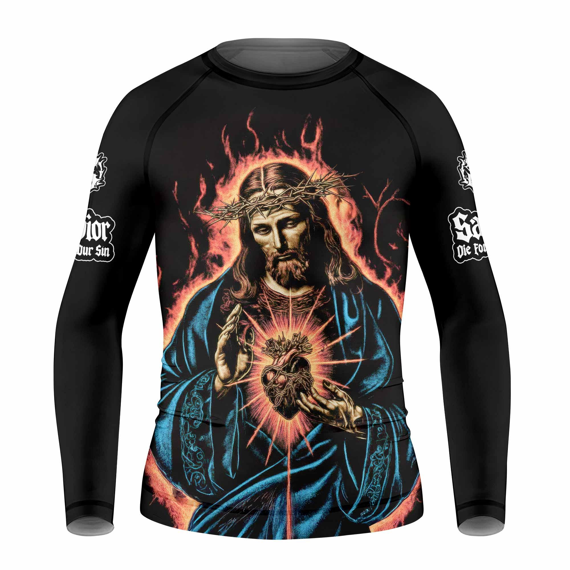 Sacred Heart Kids Rash Guard