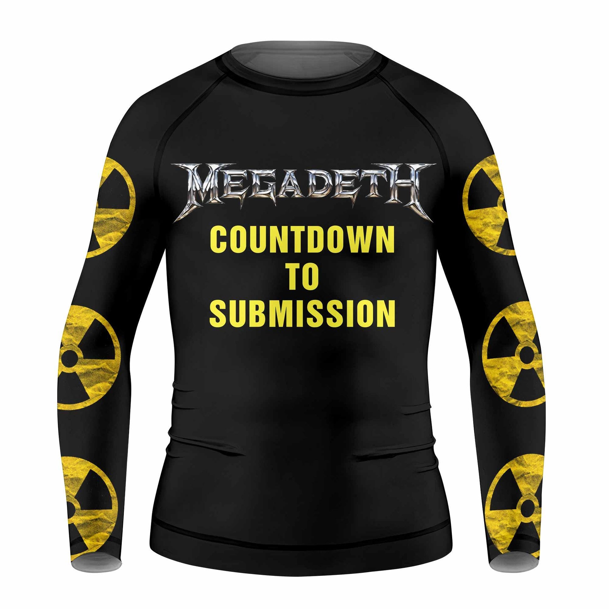 Megadeth Rash Guard Megadeth Countdown to Submission Kids Rash Guard | Kids Rash Guard ...