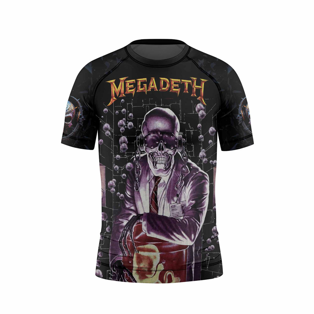 Megadeth Toxic Messiah Kids Rash Guard