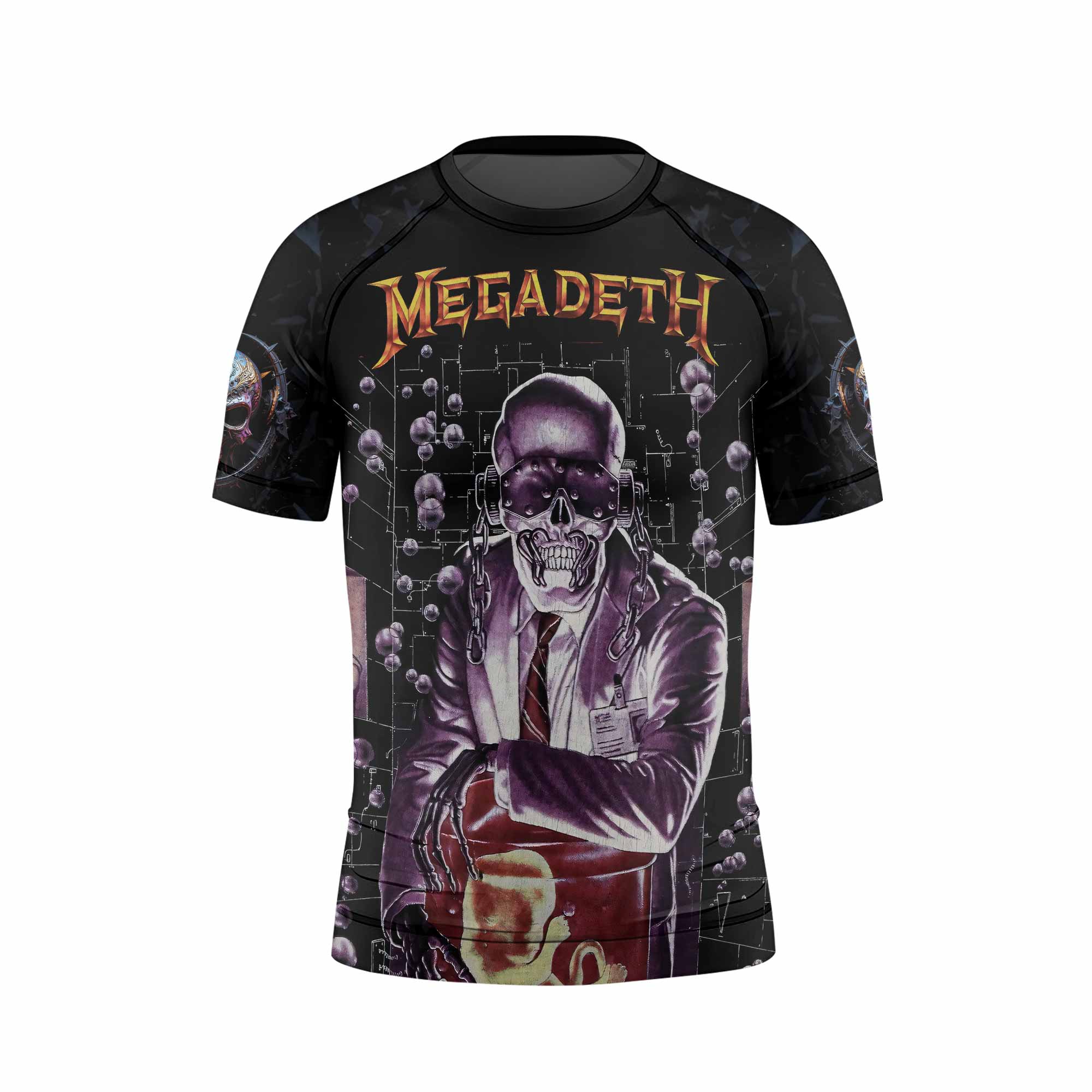 Megadeth Toxic Messiah Kids Rash Guard
