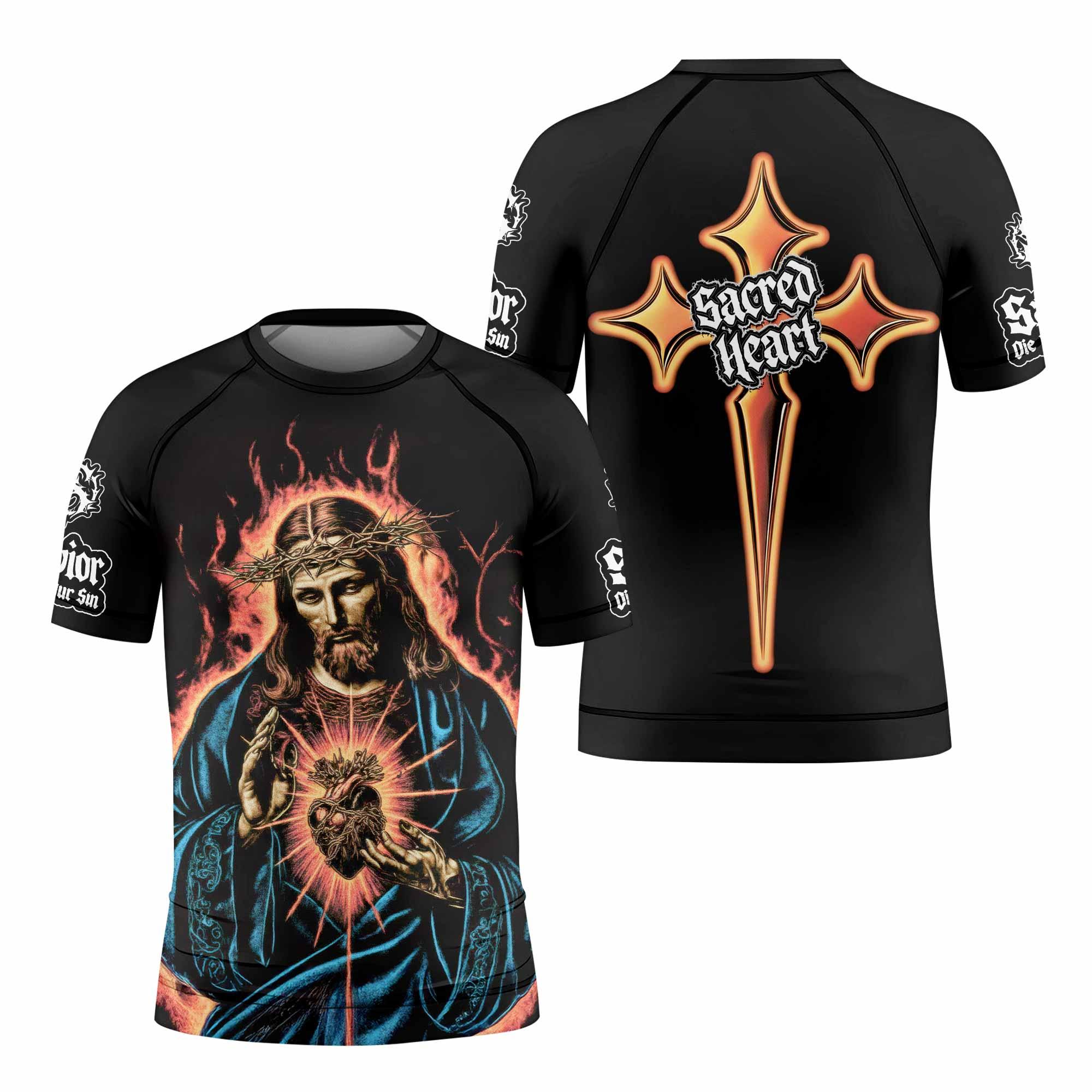 Sacred Heart Kids Rash Guard