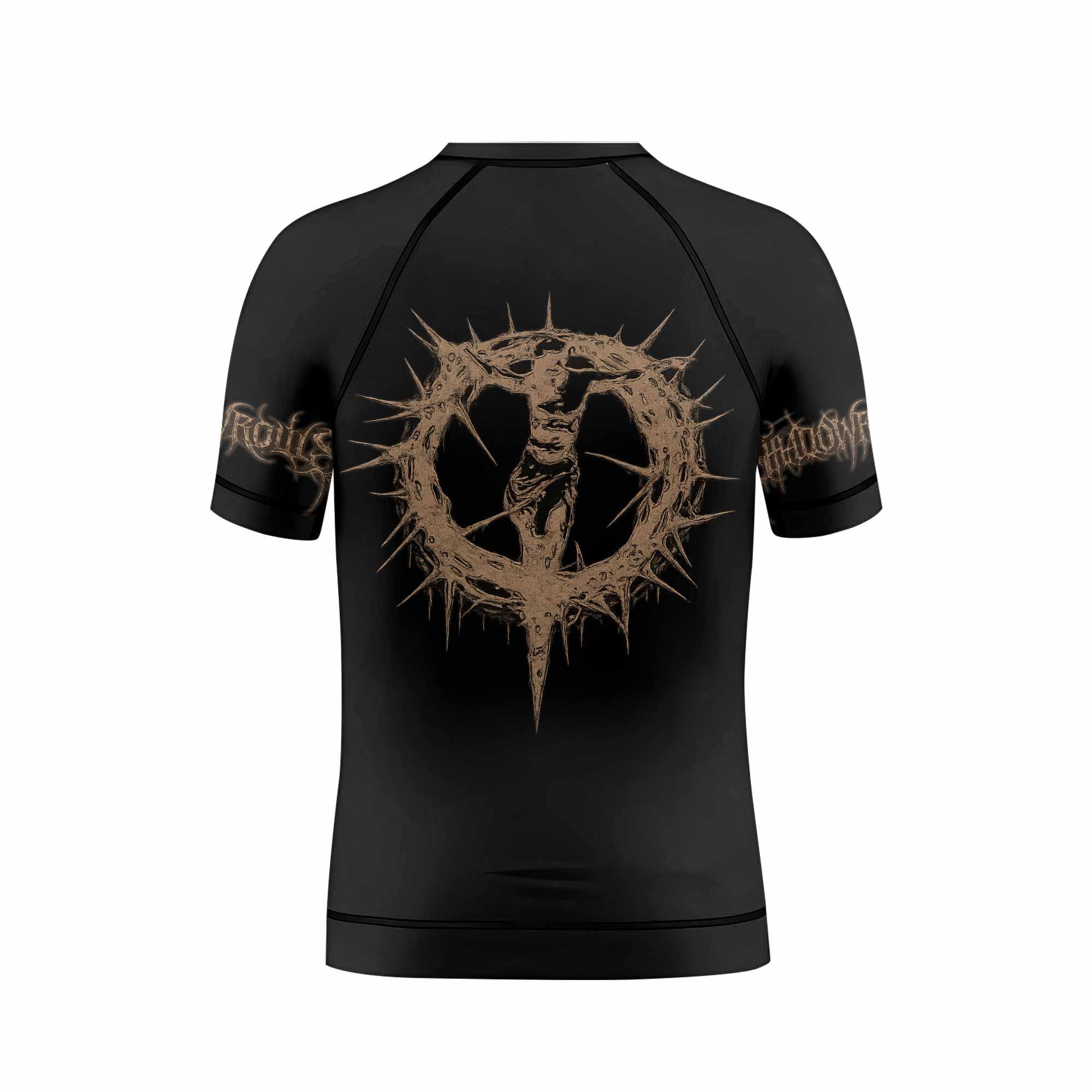 Tears Of Christ Kids Rash Guard Short Sleeve - boy's lifestyle view