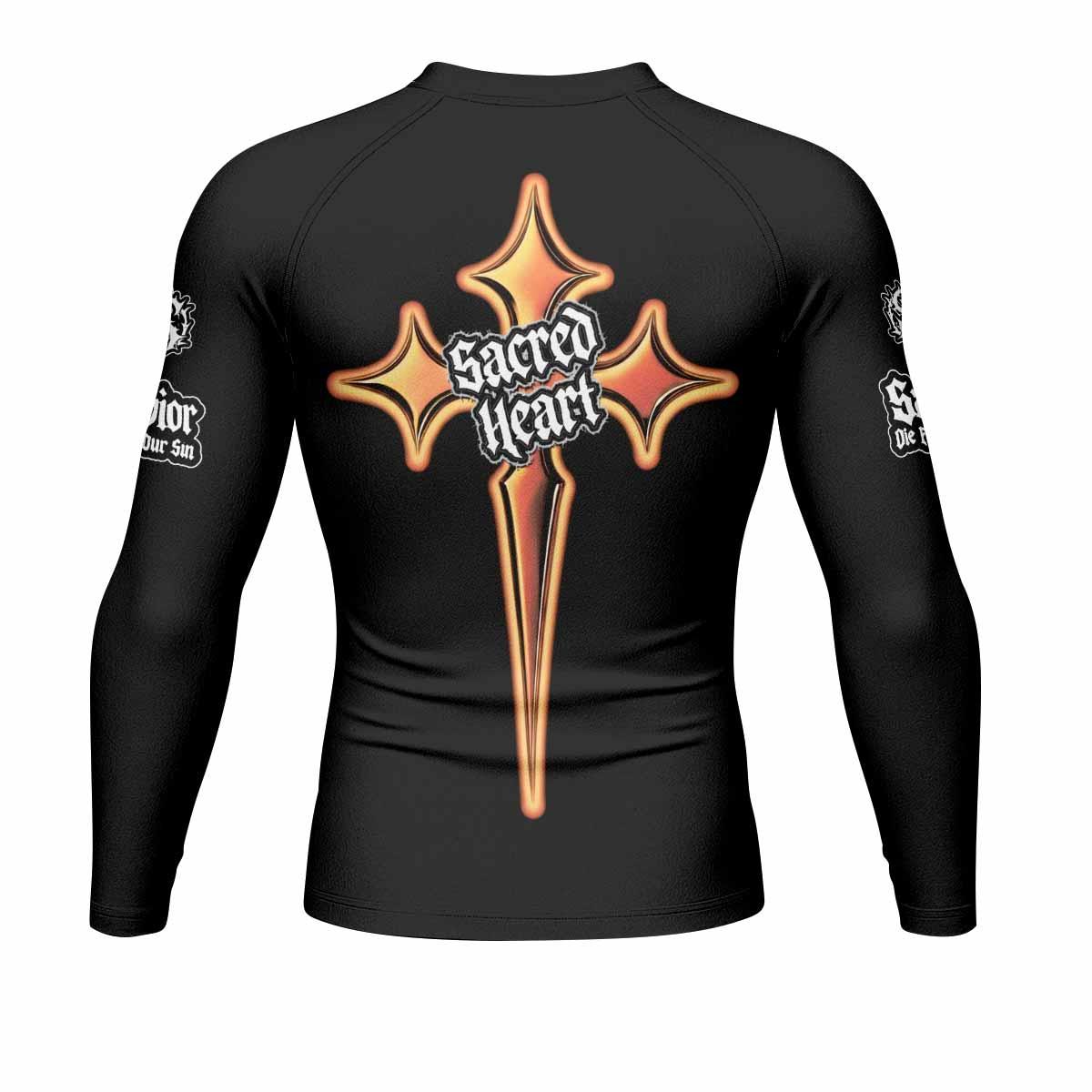 Sacred Heart Rash Guard