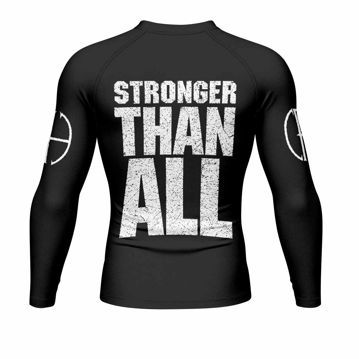 Pantera Stronger Than All Men's Rash Guard Long Sleeve - back view mockup