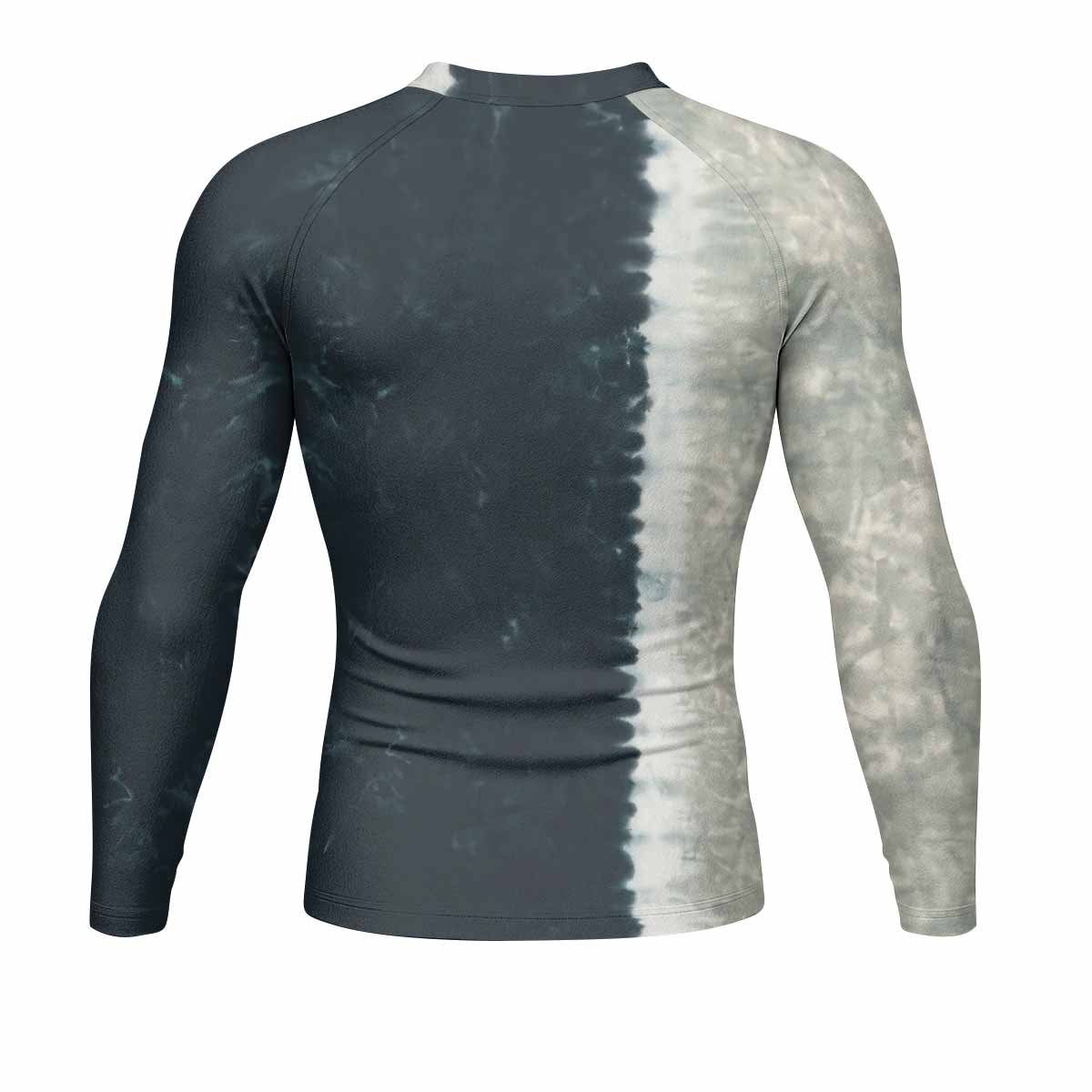 Led Zeppelin The Hermit Men's Rash Guard Long Sleeve - back view mockup