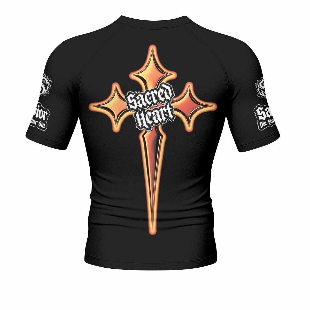 Sacred Heart Rash Guard