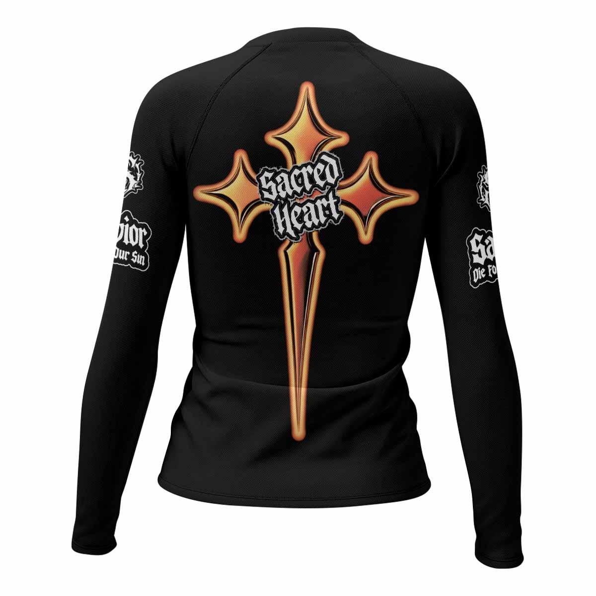 Sacred Heart Rash Guard