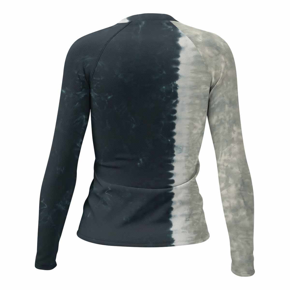 Led Zeppelin The Hermit Women's Rash Guard Long Sleeve - back view mockup