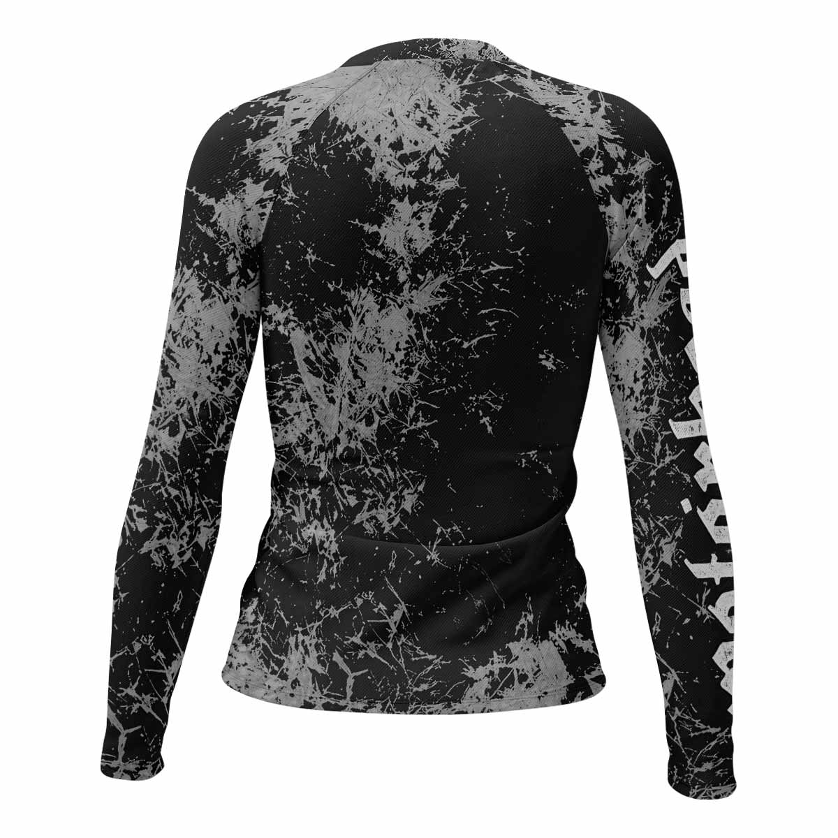 Motörhead The Wörld Is Yours Women's Rash Guard Long Sleeve - back view mockup