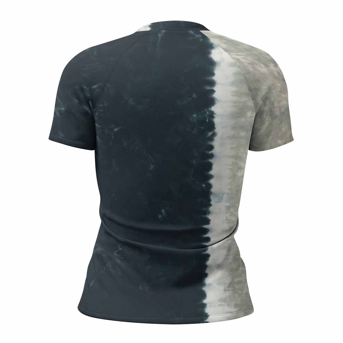 Led Zeppelin The Hermit Women's Rash Guard Short Sleeve - back view mockup