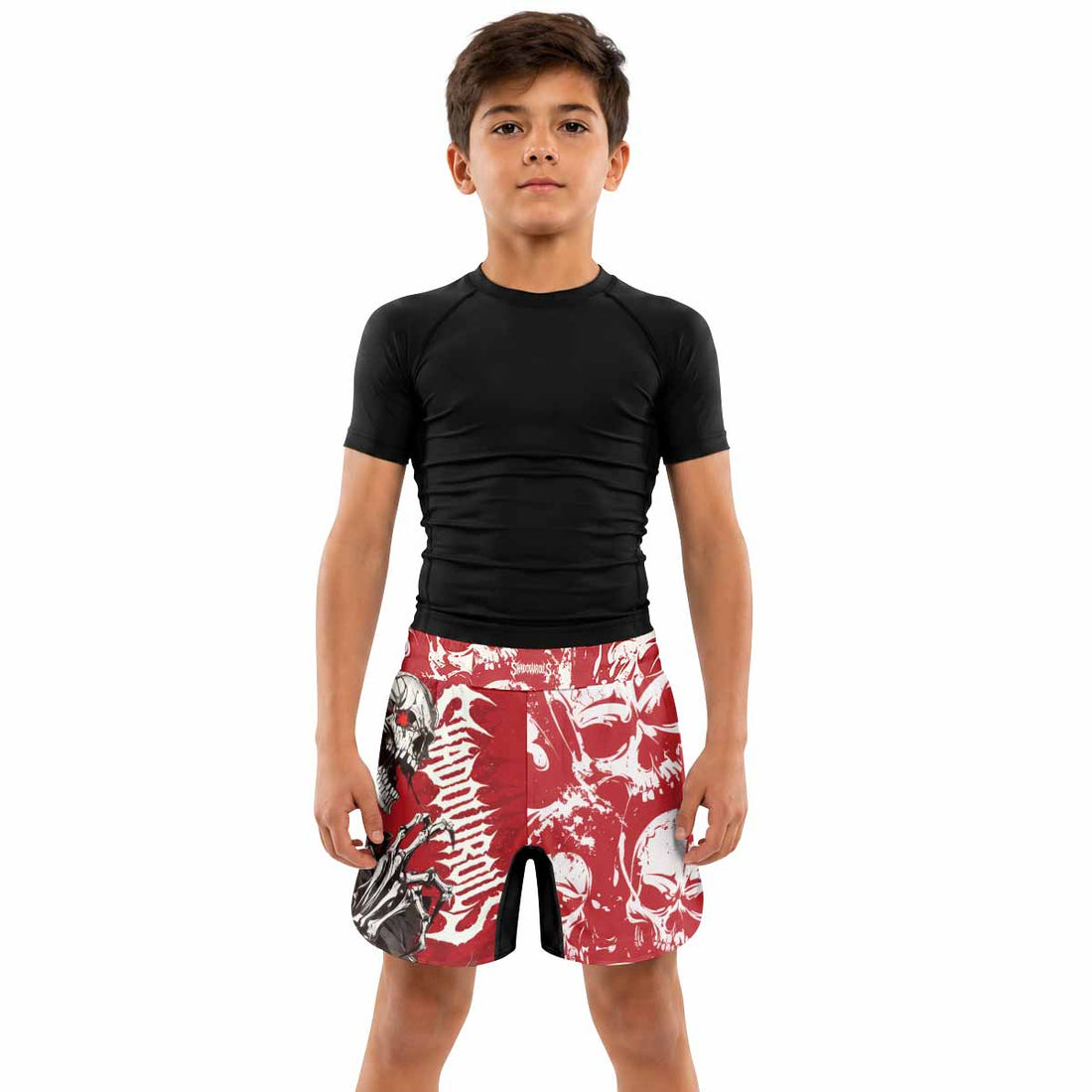 Reaper's Wrath Kids Grappling Shorts - lifestyle