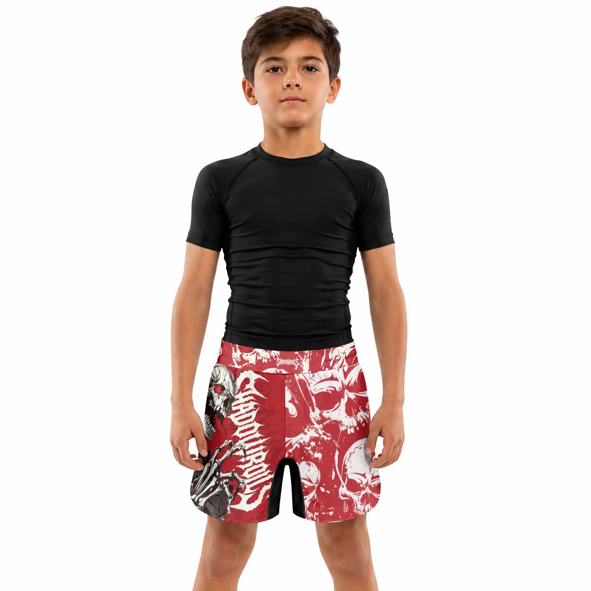 Reaper's Wrath Kids Grappling Shorts - lifestyle