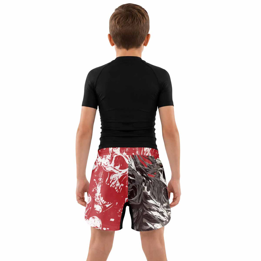 Reaper's Wrath Kids Grappling Shorts - lifestyle