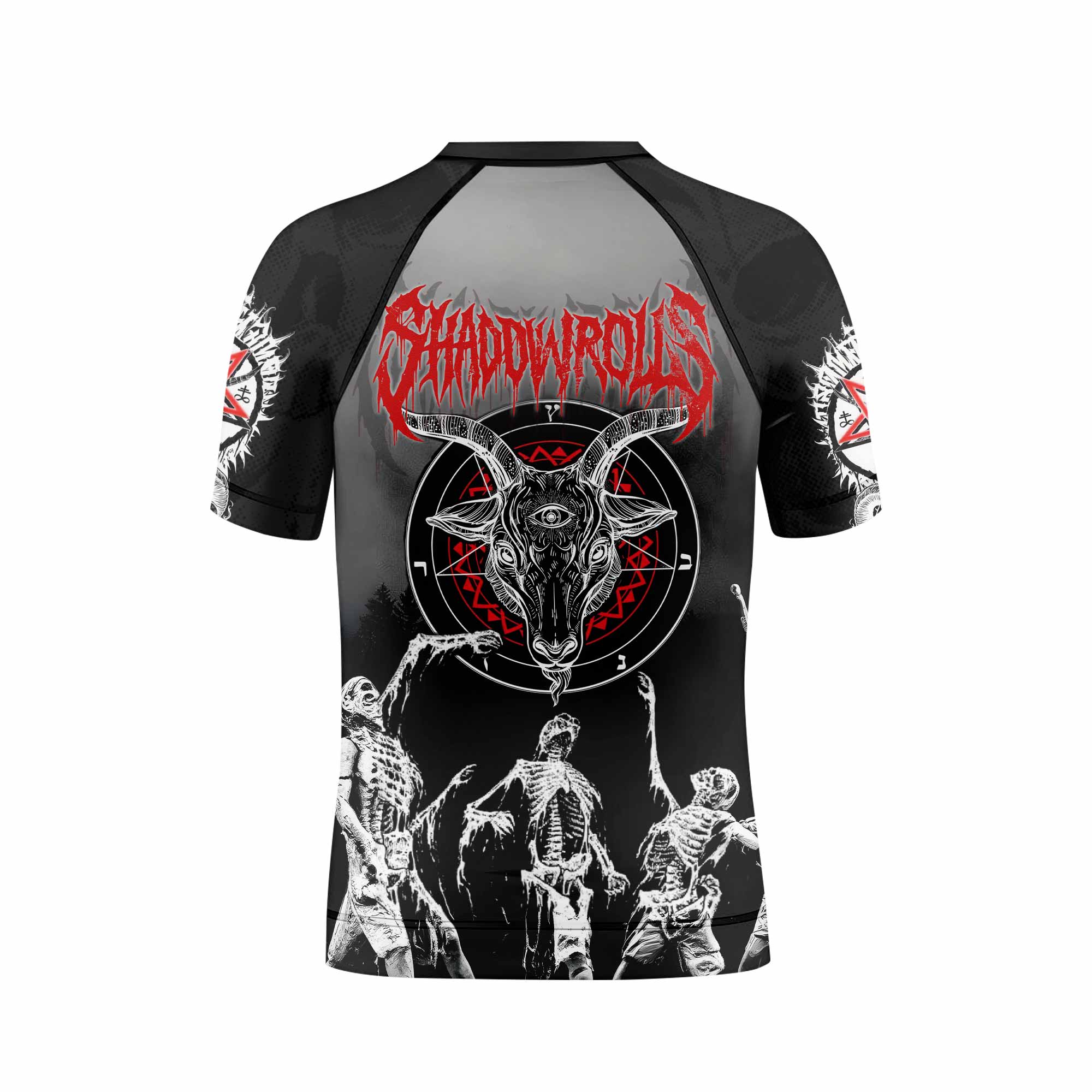 Baphomet Seal Kids Rash Guard
