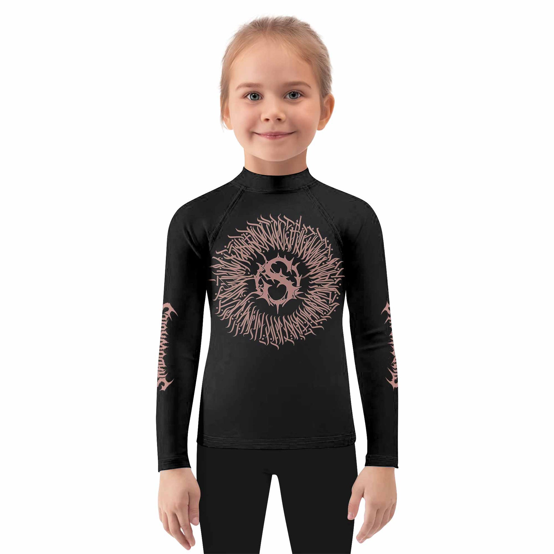 Dark Anointed Kids Rash Guard